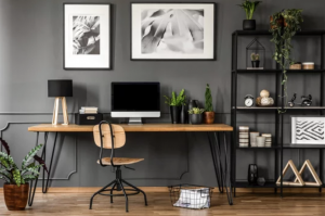 how to organize a home office